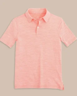 Boys Driver Spacedye Polo Shirt