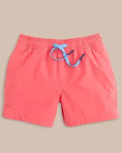 Boys Solid Swim Trunk 2.0
