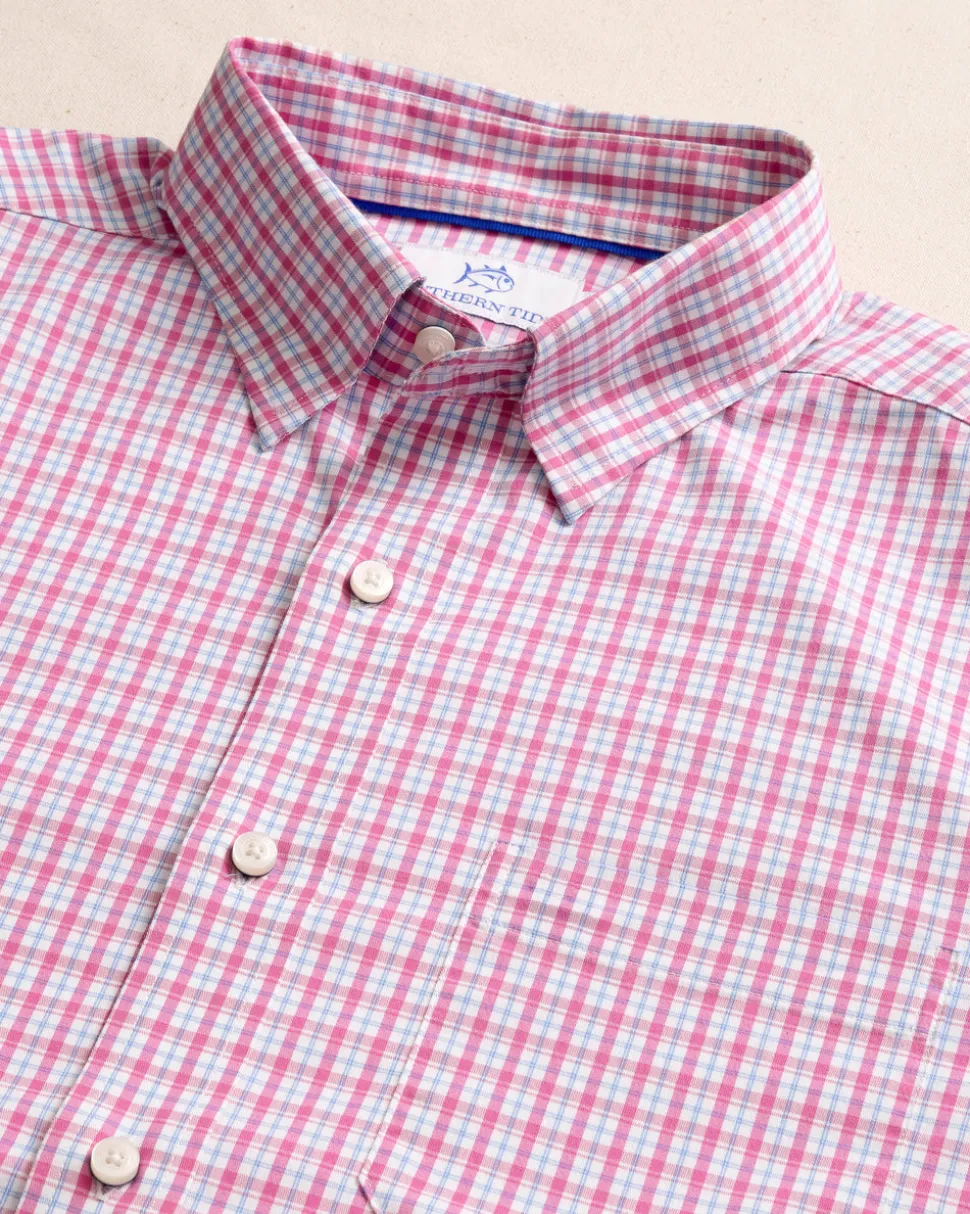 Charleston Broad Creek Plaid Long Sleeve Sport Shirt
