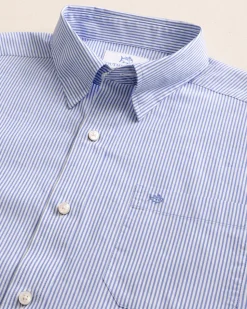 Charleston Granby Stripe Long Sleeve Sport Shirt