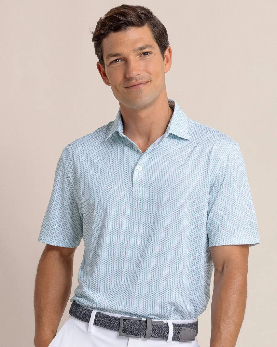 Driver On The Ball Printed Polo