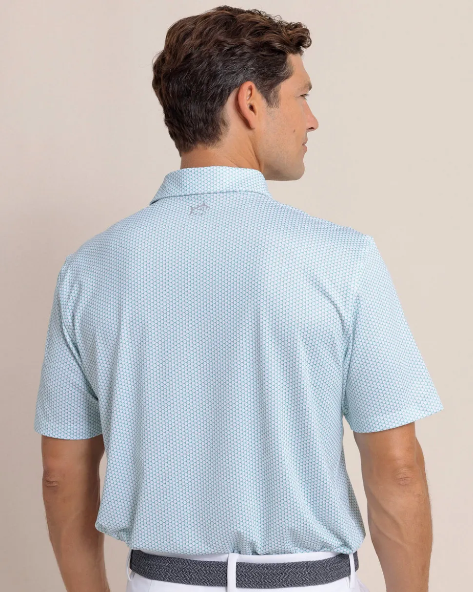 Driver On The Ball Printed Polo