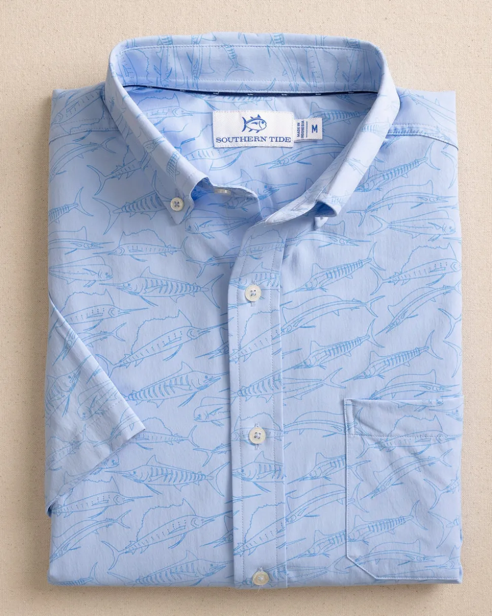 Game Fish Intercoastal Short Sleeve Sport Shirt