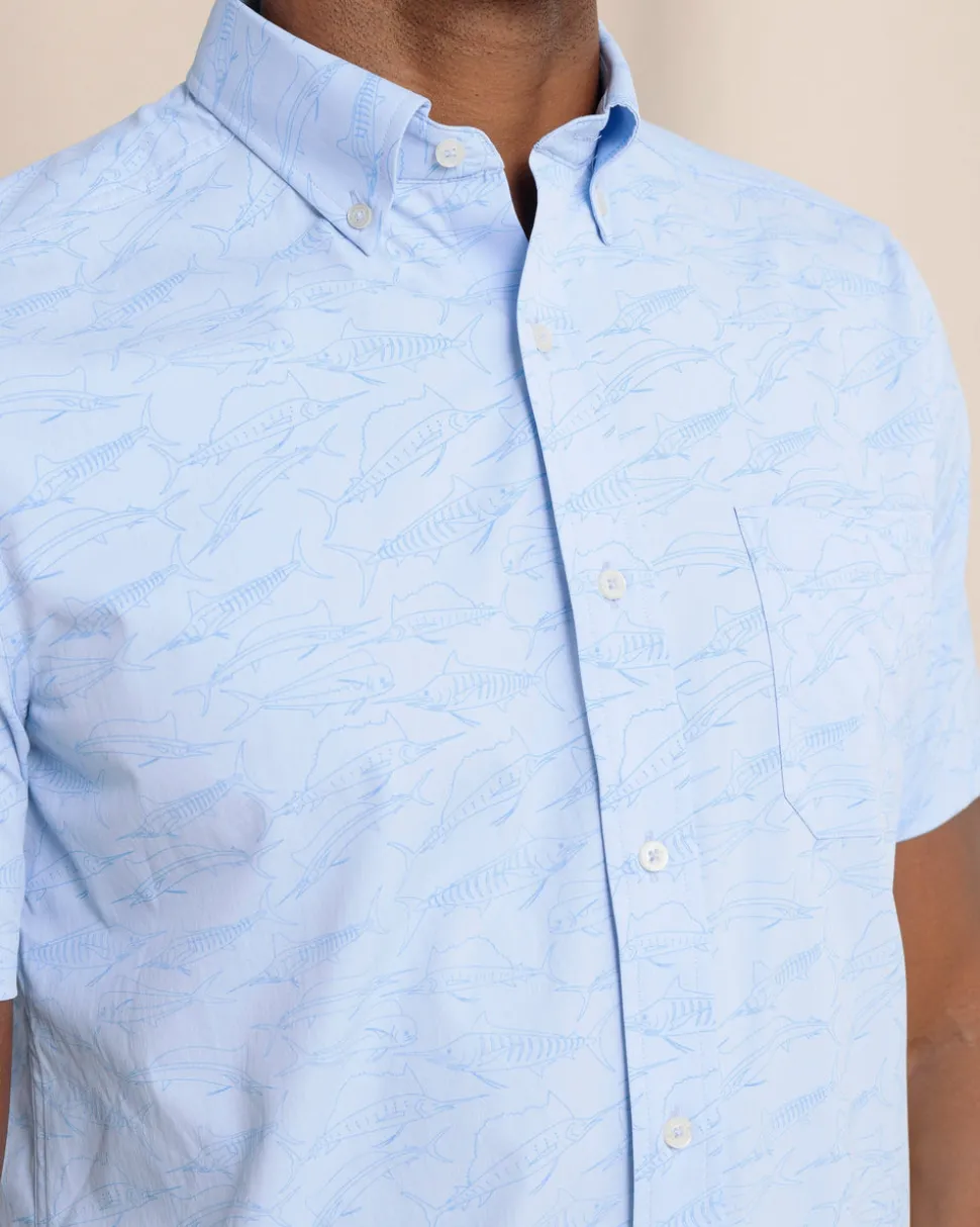 Game Fish Intercoastal Short Sleeve Sport Shirt