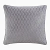 Southern Tide Carolina Falls Square Gray Decorative Pillow