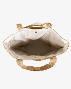Straw Traveler Tote