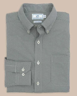 Team Colors Gingham Intercoastal Sport Shirt