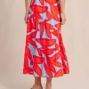 Vanna Garden Glory Printed Maxi Skirt