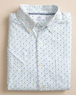 Anchors Away Intercoastal Short Sleeve Sport Shirt