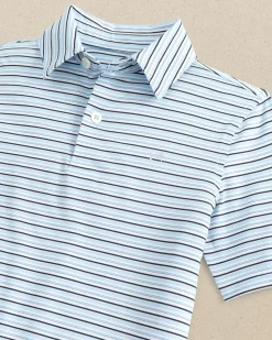 Boys Driver Oyster Creek Stripe Polo