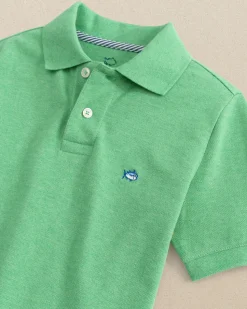 Boys Heather Skipjack Polo