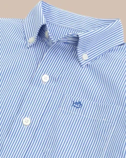 Boys Intercoastal Bengal Stripe Sport Shirt