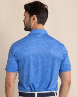 Driver Snazzy Scales Printed Polo
