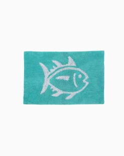Reversible Skipjack Bath Rug - 17”W x 24”L