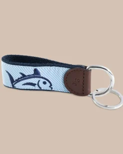 Rising Skipjack Striped Key Fob