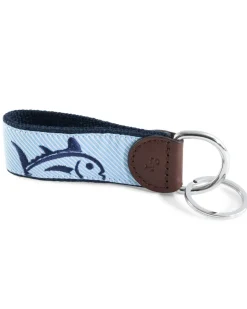 Rising Skipjack Striped Key Fob