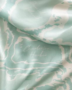 Southern Tide x Swells - Aerial Map Scarf